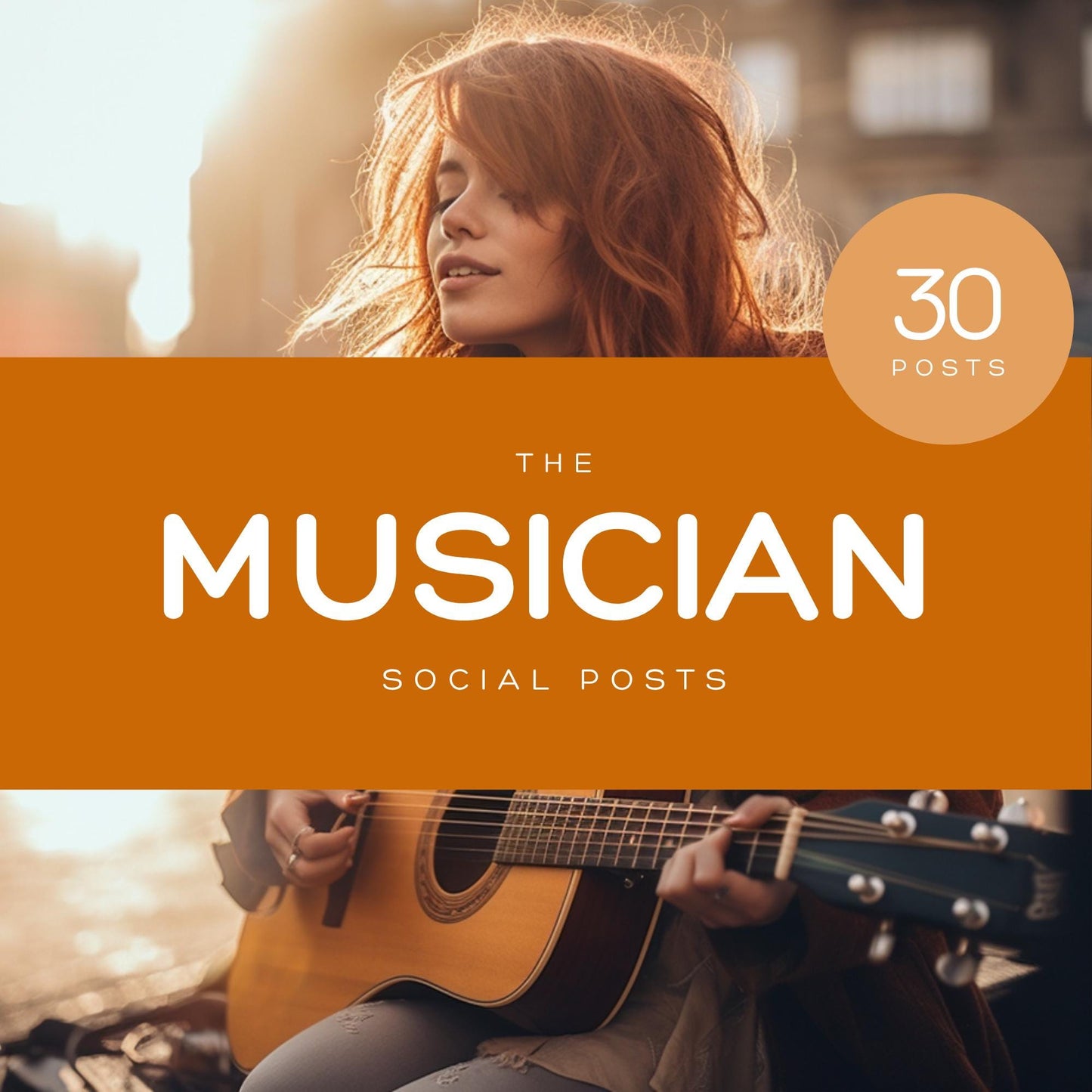 Musician Social Media Canva Templates | Social Media Planner and Analytics Guide | Music Marketing Kit for Artists, Bands & Producers - Social Canvas