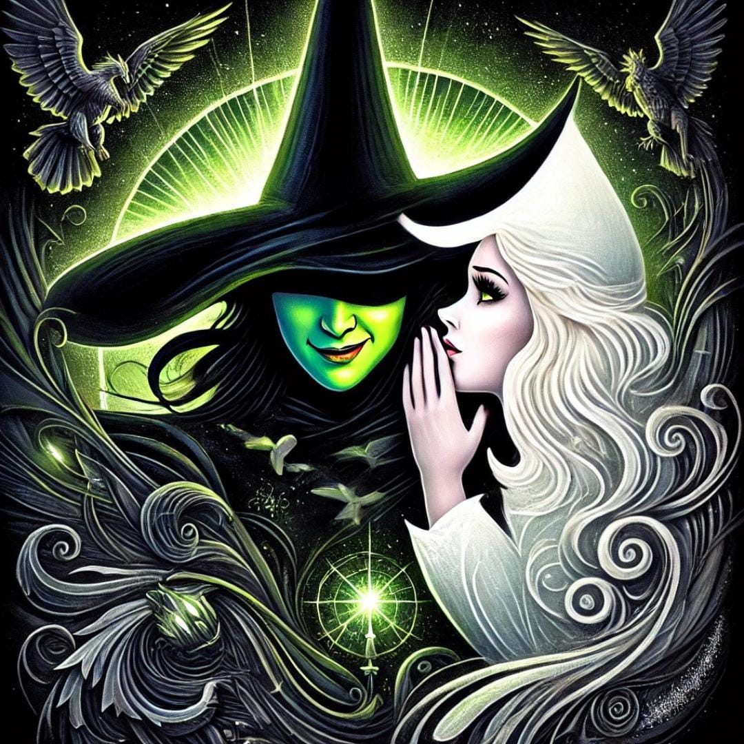 30 Wicked and Wizard of OZ Inspired Original Artwork Without Watermark | PNG Digital Download | Witch Themed Artwork for Crafts & Design - Social Canvas