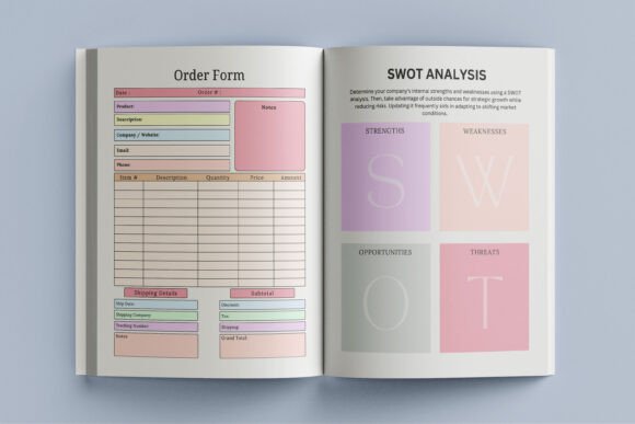 2025 Small Business Planner – Printable Organizer for Entrepreneurs & Startups (MRR)
