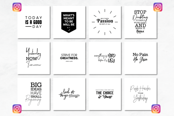 2100 Editable Motivational Quotes – Social Media Growth Kit (MRR)