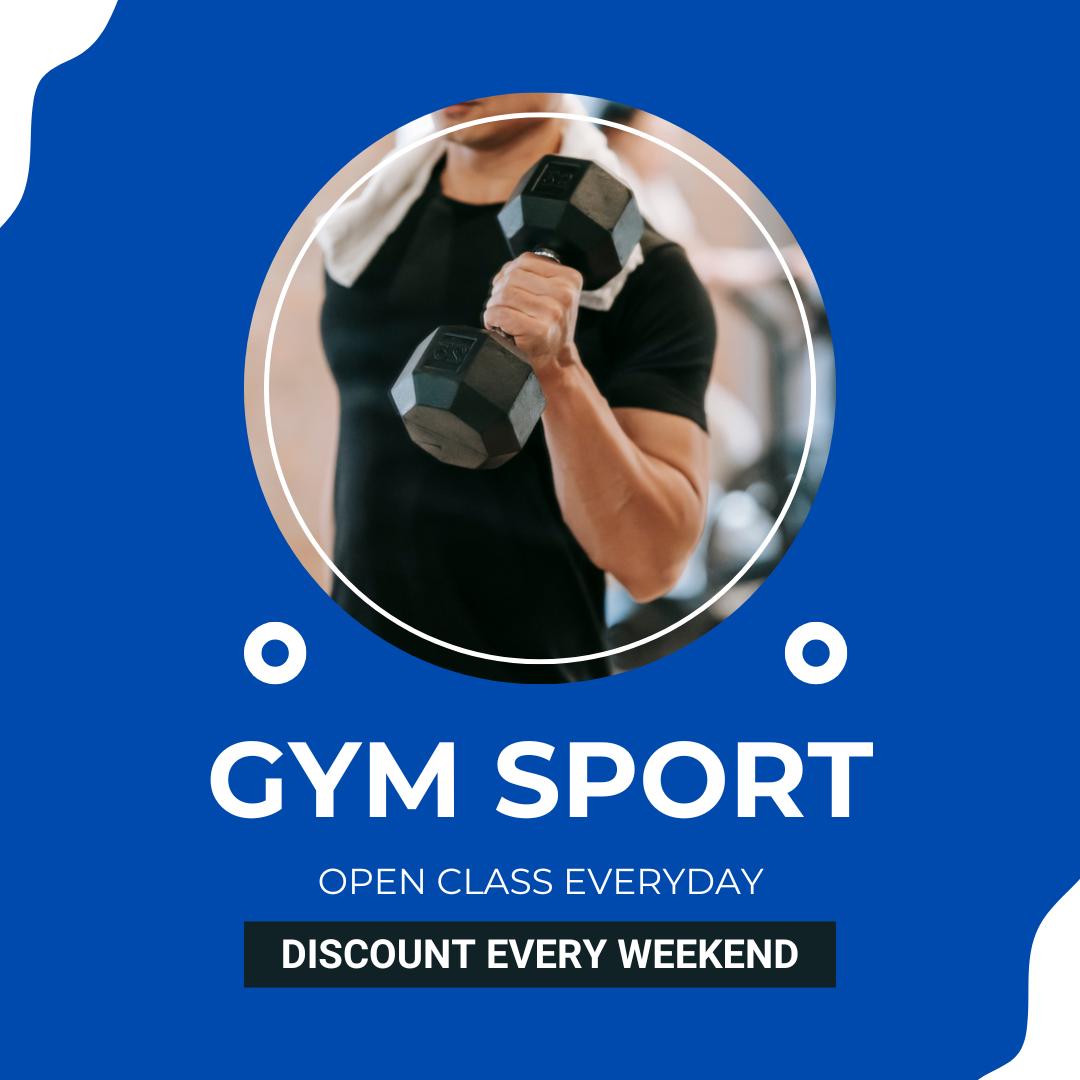 Fitness Canva Templates | Social Media Planner and Analytics Guide| Gym and Workout Social Media Kit | Personal Trainer and Wellness Brand - Social Canvas