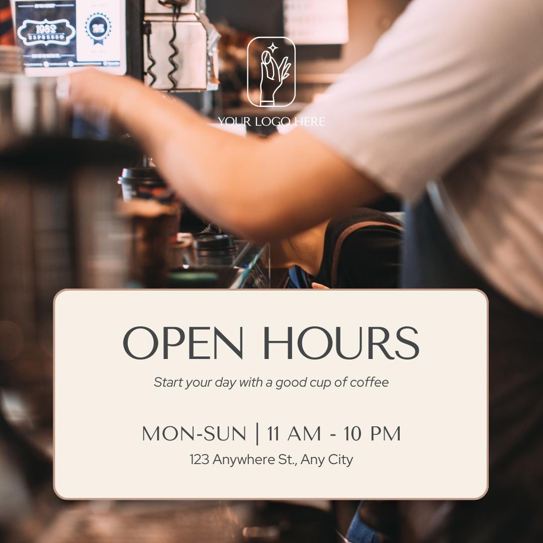 Coffee Shop Social Media Canva Templates | Café and Barista Marketing Kit | Social Media Planner, Analytics Guide - Social Canvas