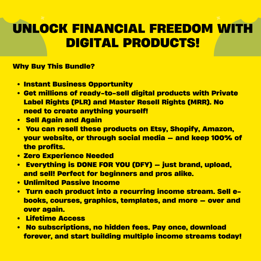Your Plug-and-Play Content Empire: Private Label & Master Resell Rights Inside