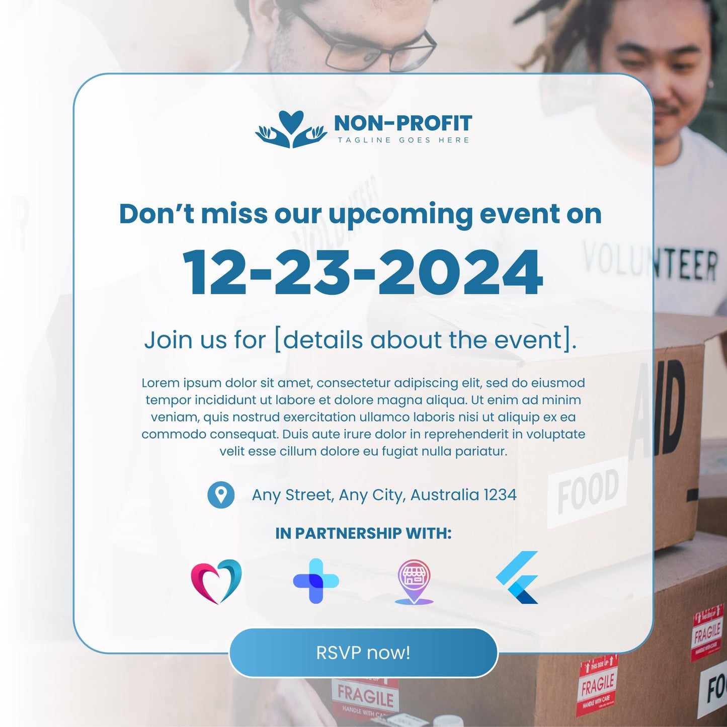 30 Non-Profit Social Media Templates | Social Media Planner and Analytics Guide | Fundraising and Volunteer Posts | Charity and Donation - Social Canvas