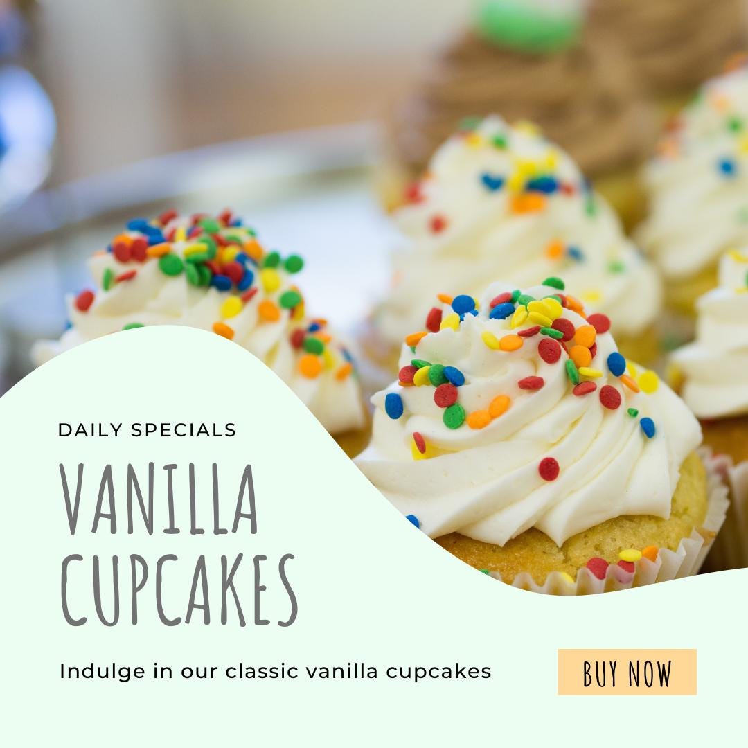 40 Bakeshop Instagram Canva Templates | Canva Template Bundle | Editable Social Media Graphics - Social Canvas