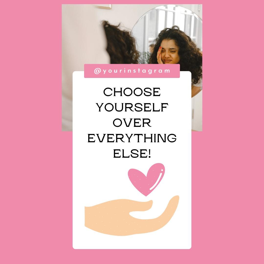 Mental Health Instagram Story Templates Canva | Self-Care and Wellness Social Media Kit | Inspirational and Mindfulness Posts - Social Canvas