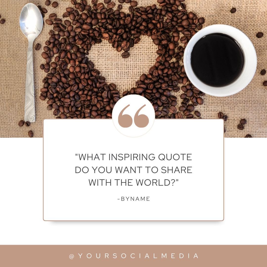 Coffee Shop Social Media Canva Templates | Café and Barista | Social Media Planner, Analytics Guide | 800 Faceless Videos - Social Canvas