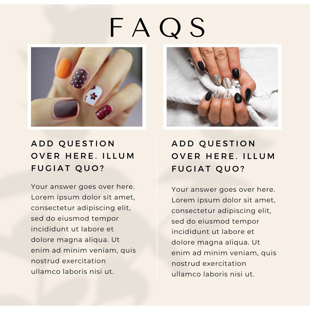 Nail Tech Social Media Canva Templates | Beauty Salon and Nail Artist | Social Media Planner, Analytics Guide | 800 Faceless Videos - Social Canvas
