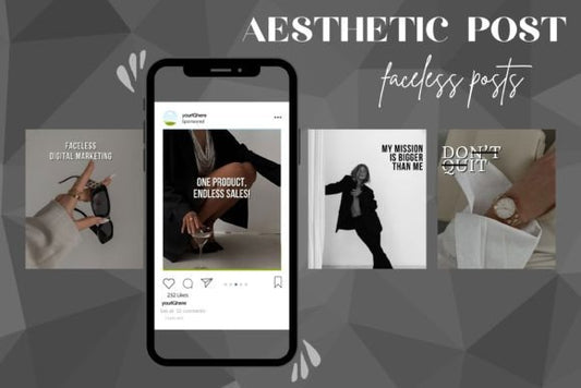 Aesthetic Instagram Post , Faceless Post - Social Canvas