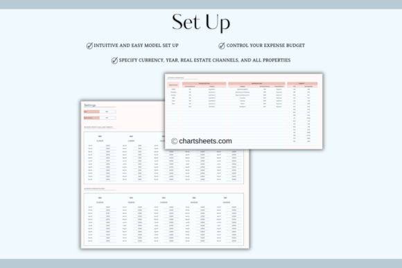 Airbnb Profit & Expense Tracker (Excel/Google Sheets) (MRR)