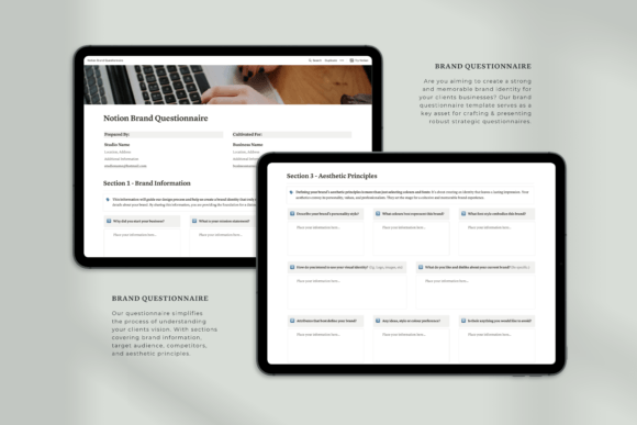 All-in-One Notion Branding Kit – Editable Templates for Personal & Business Branding (MRR)