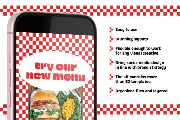 CAFE RESTO · Social Media Kit - Social Canvas