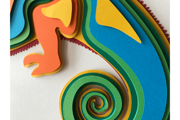 Chameleon Clipart – Colorful Reptile PNGs for Crafts & Digital Designs (MRR)
