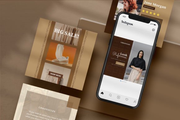 Chronicles Social Media Kit – Stylish Instagram & Marketing Designs (MRR) - Social Canvas