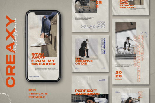 Modern Instagram Marketing Templates – Bold & Eye-Catching Designs (MRR) - Social Canvas