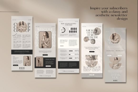 Professional Email Marketing Template Pack (MRR) - Social Canvas