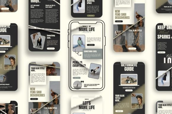 Professional Email Marketing Template Pack (MRR) - Social Canvas