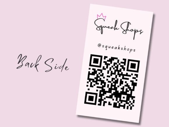 Facebook Business Card Canva Template – Editable Digital Contact Card for Entrepreneurs - Social Canvas
