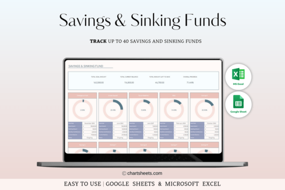 Monthly Budget Planner (Excel Template) (MRR)