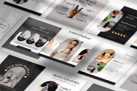 Radiant Reflection Social Media Template - Social Canvas