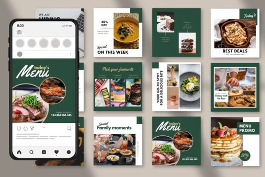 Restaurant Food Social Media Post - Social Canvas