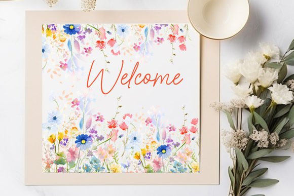 Wildflower Spring Clipart Collection (PNG) (MRR)