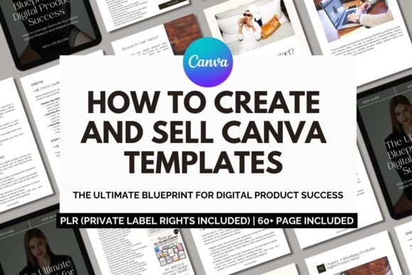 Canva Digital Product Business Kit – Start Selling Printables & Templates Online (MRR)