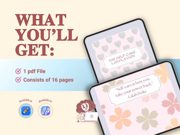 The Ultimate Self-Care Digital Planner (MRR)