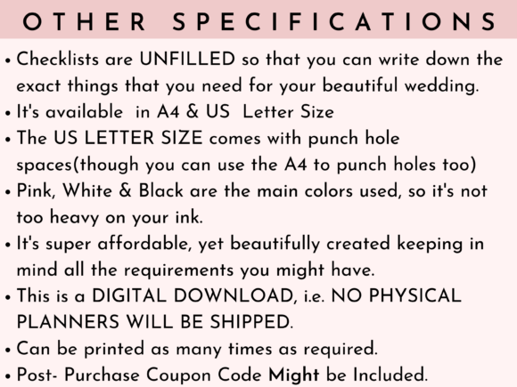 Printable Wedding Planner – Organized Wedding Binder for Brides-to-Be (MRR)