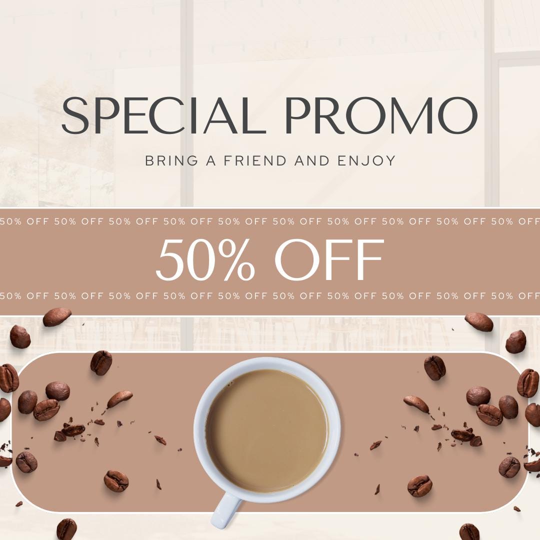 Coffee Shop Social Media Canva Templates | Café and Barista | Social Media Planner, Analytics Guide | 800 Faceless Videos - Social Canvas