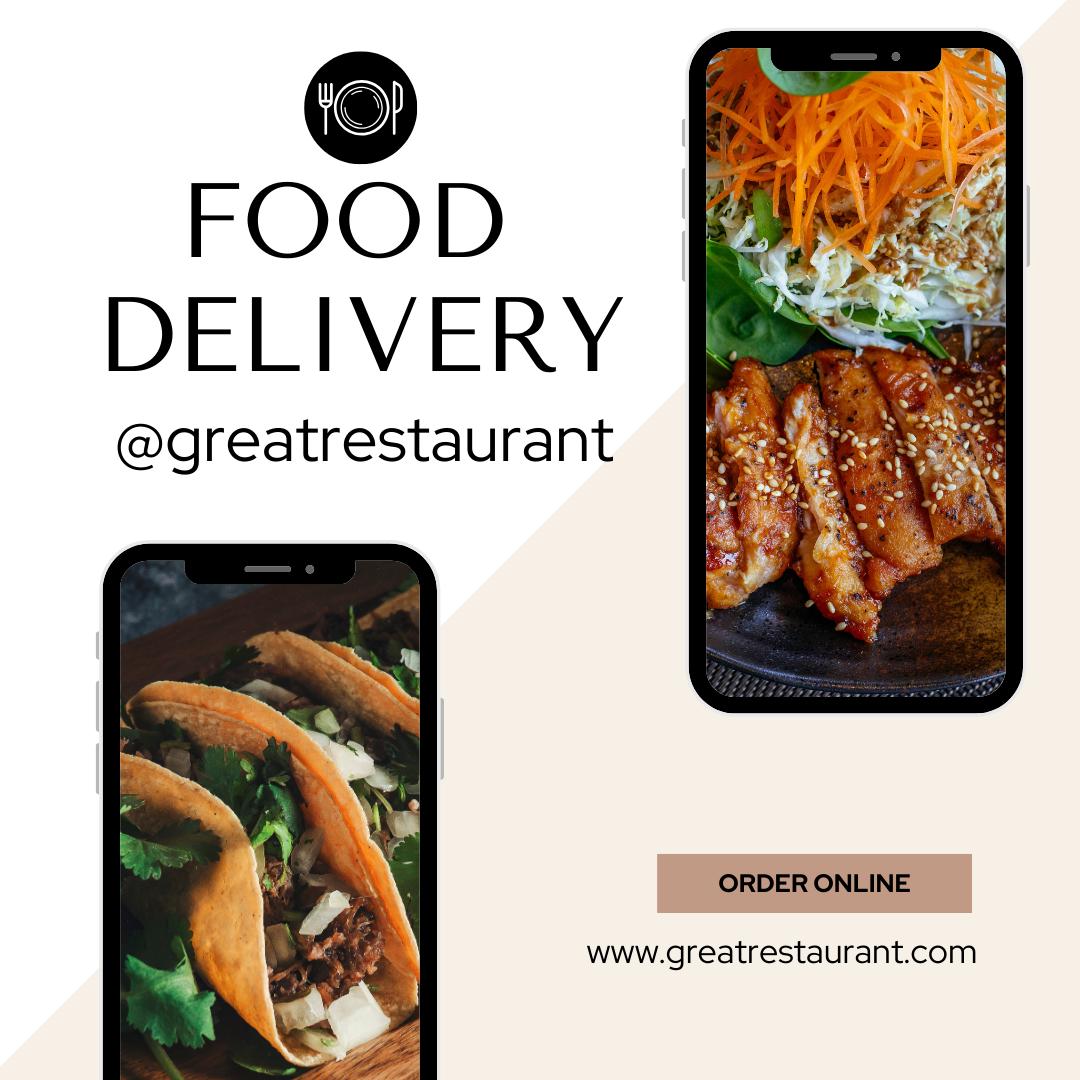 Food Service Social Media Canva Templates | Restaurant, Café & Food Delivery | Social Media Planner, Analytics Guide | 800 Faceless Videos - Social Canvas