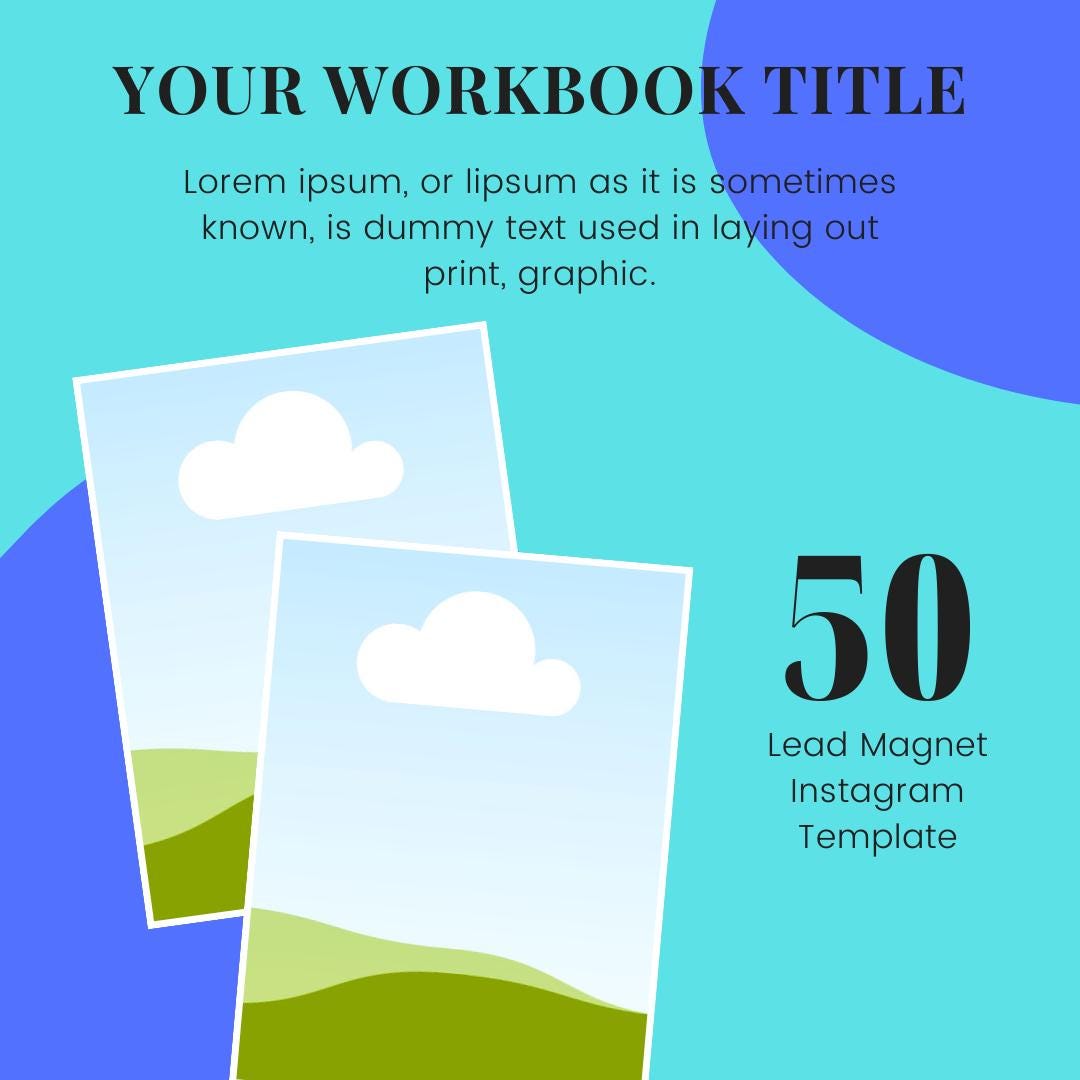 Lead Magnet Instagram Templates Canva | Online Course & Freebie Promotion | Social Media Planner, Analytics Guide - Social Canvas