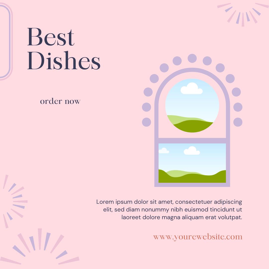 240 Food Blogger Canva Templates | Instagram and Pinterest Graphics | Recipe Posts, Menu and Promo Designs | Social Media Planner - Social Canvas