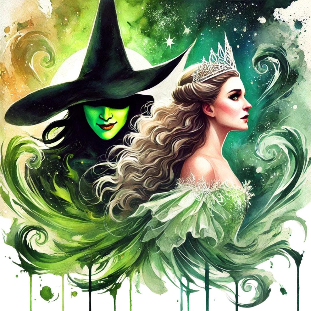 30 Wicked and Wizard of OZ Inspired Original Artwork Without Watermark | PNG Digital Download | Witch Themed Artwork for Crafts & Design - Social Canvas