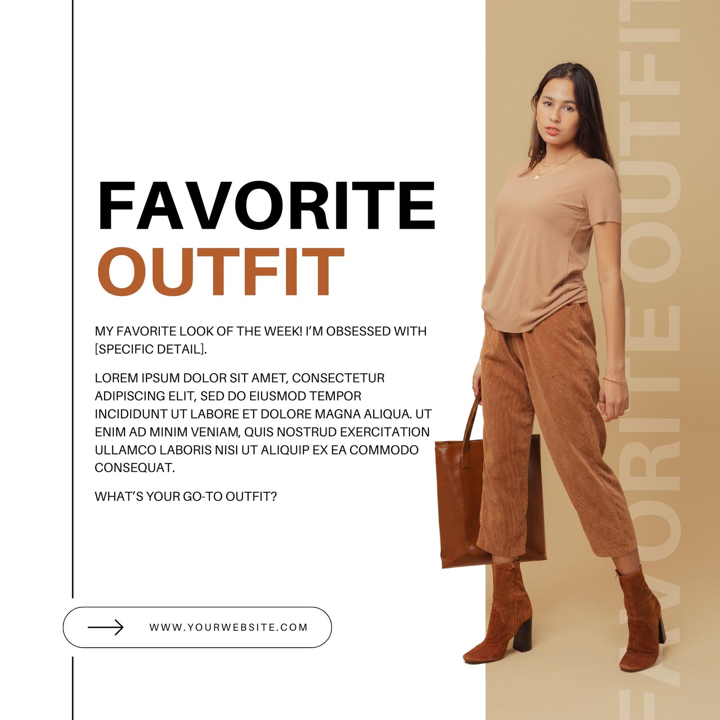30 Fashion Instagram Post Templates | Social Media Planner and Analytics Guide | Outfit Inspo, Hauls & Trendy Social Media Graphics - Social Canvas