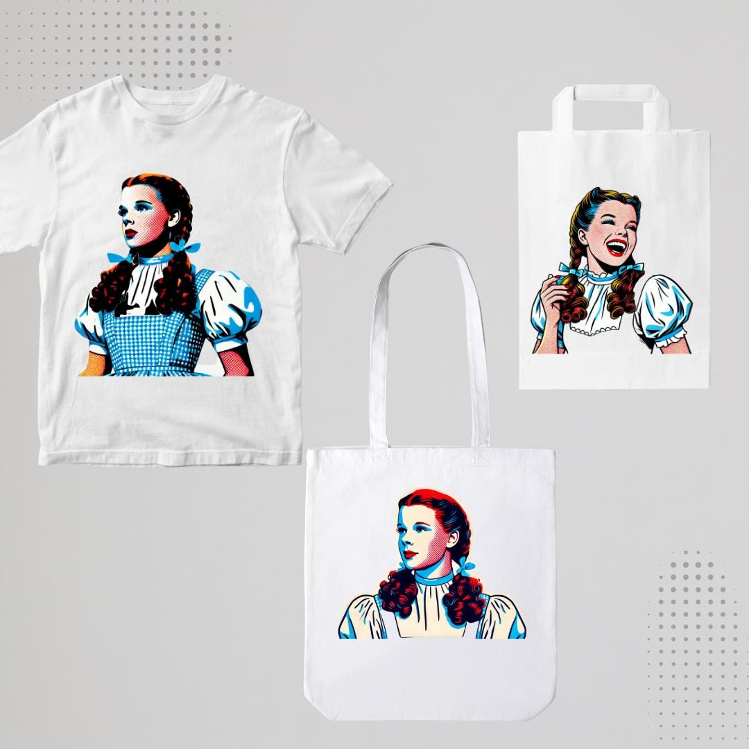 30 Wicked and Wizard of OZ Inspired Original Artwork Without Watermark | PNG Digital Download | Witch Themed Artwork for Crafts & Design - Social Canvas