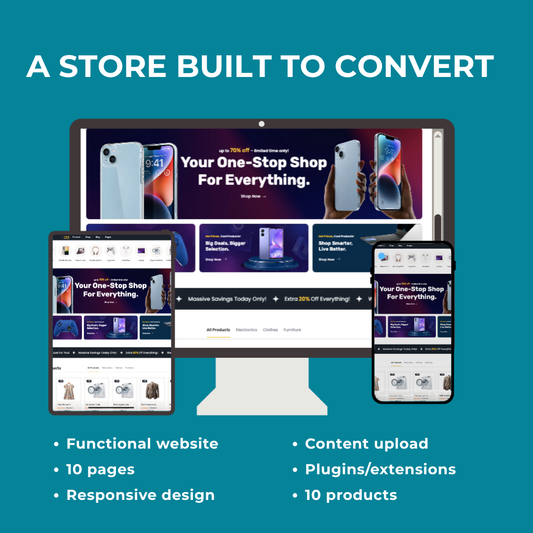 Premium Shopify Dropshipping Store - includes $50 in Facebook ads