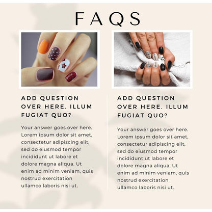 Nail Tech Social Media Canva Templates | Beauty Salon & Nail Artist Marketing | Social Media Planner, Analytics Guide - Social Canvas