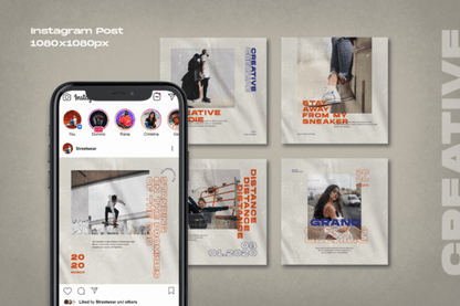 Creaxy Hype Social Media Template - Social Canvas