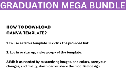 Graduation Bootleg Bundle – Editable Canva Templates for Shirts, Flyers & More - Social Canvas