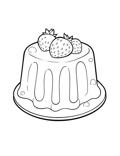 Berry First Coloring Book | 25-Page Canva Template for Kids & Adults | Fun Fruit-Themed Coloring Pages | Digital Download - Social Canvas