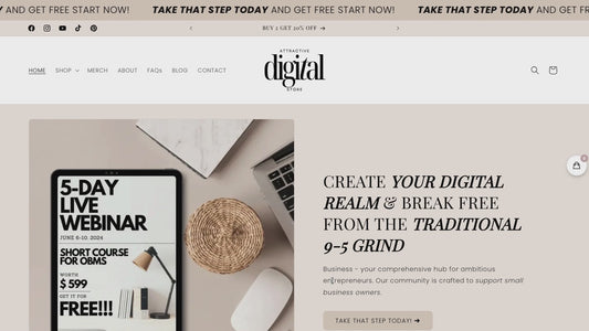 100 Digital Products + Done-for-You Shopify Store – Launch & Sell + Domain + 14-day money-back guarantee - $50 Facebook Ads Included